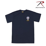 [Rothco] Genuine NYPD Embroidered Navy Blue T-Shirt - �ν��� �������� NYPD Ƽ����