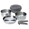 [ESBIT] 2000ml Stainless Steel Cooking Set - 2000ml ���ٷ��� ��ŷ��Ʈ