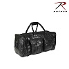 [Rothco] 23" Black Leather Patchwork Duffle Bag - �ν��� 23��ġ ���� ��ġ�� ������