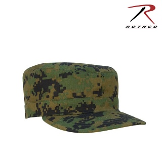 [Rothco] Ultra Force Fatigue Woodland Digital Cap - �ν��� ����ȼ� ��Ʈ�� ĸ����
