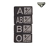 [CONDOR] Bloodtype Patch Black  - �ܵ��� ������Ÿ�� ��ġ (����)