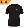 [5.11 Tactical] Target Practice T-Shirt Black - 5.11 ��Ƽ�� Ÿ�� ����Ƽ�� ���� Ƽ���� (40088X)