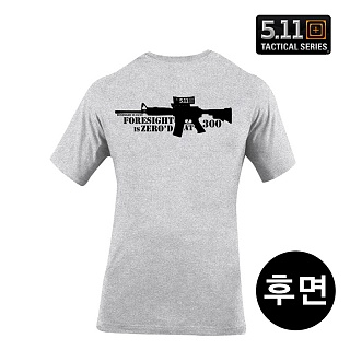 [5.11 Tactical] Hindsight is 20/20 T-Shirt Grey - 5.11 ��Ƽ�� ���ε����Ʈ 20/20 Ƽ���� (40133B/�׷���)