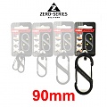 [Kinryu Japan] XXL W - Carabiner Satin Finish 90mm (Black)  - Ų������ �����η��� ī���� 90mm (����)