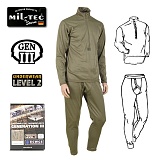 [Sturm Mil-TEC] ECWCS Gen3 level2 under wear - ���� 3���� ����2 ���� ��/���� ��Ʈ (OD)