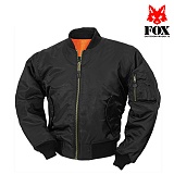 [FOX] Mens MA1 Flight Jacket Black - ���� MA-1 �ö���Ʈ ������� (����)
