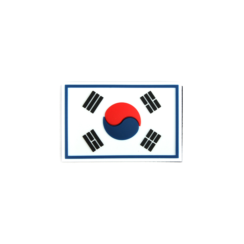 PVC 태극기 패치