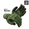 [2ROY GEAR] Kevlar Knuckle Tectical  Gloves - 트로이 케블러 너클 전술장갑 (OD)